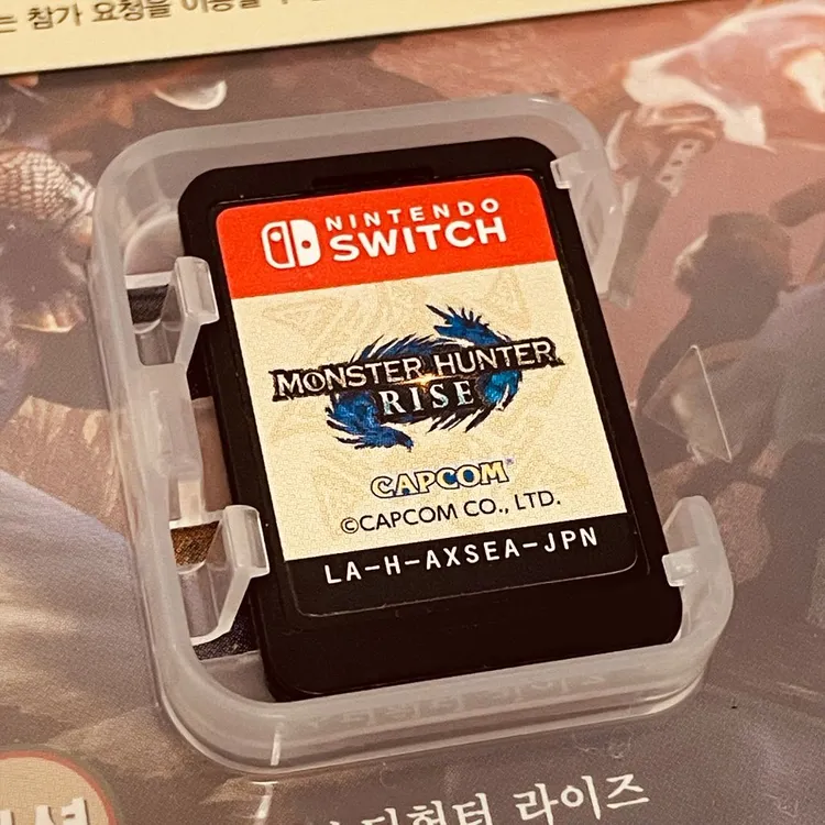 닌텐도 스위치 액션 RPG 몬스터 헌터 라이즈 판매 이미지