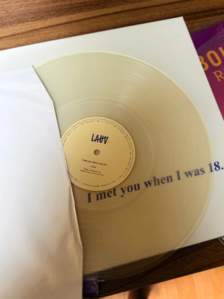 [1500개 한정판] 라우브 LP Lauv - I Met You When I Was 18 Vinyl 클리어 이미지
