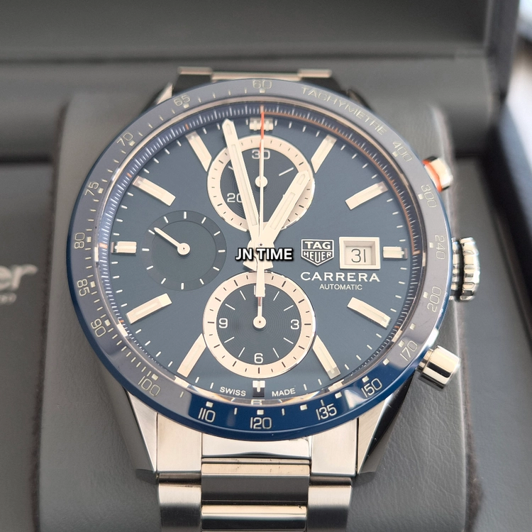 태그호이어 준신형 까레라 크로노 41mm 청판 CBM2112(2021년식) 이미지