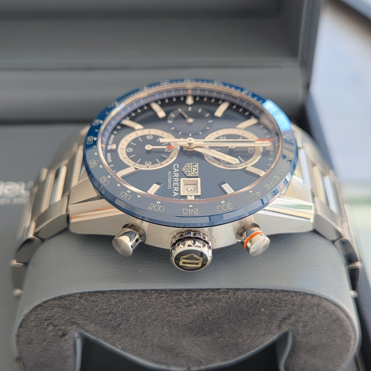 태그호이어 준신형 까레라 크로노 41mm 청판 CBM2112(2021년식) 이미지