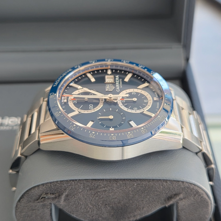 태그호이어 준신형 까레라 크로노 41mm 청판 CBM2112(2021년식) 이미지