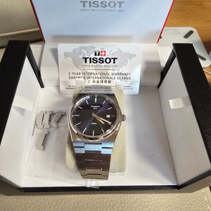 티쏘 PRX 40mm 청판 쿼츠 메탈시계 이미지