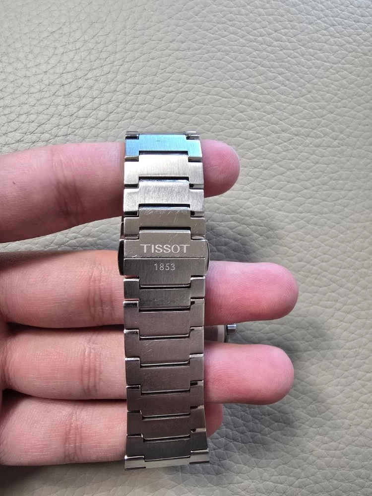 티쏘 PRX 40mm 청판 쿼츠 메탈시계 이미지