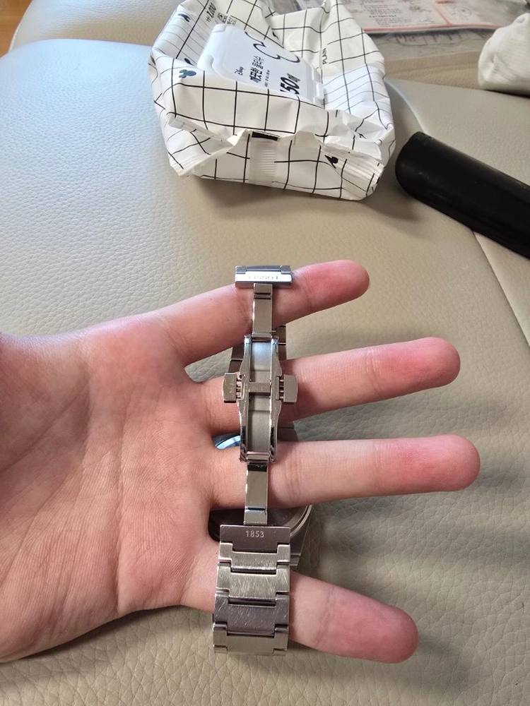 티쏘 PRX 40mm 청판 쿼츠 메탈시계 이미지