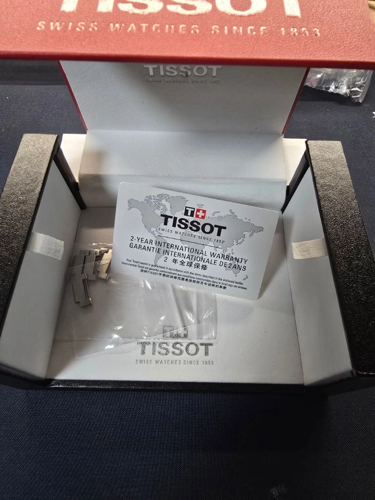 티쏘 PRX 40mm 청판 쿼츠 메탈시계 이미지