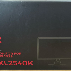 벤큐 조위 xl2540k 이미지