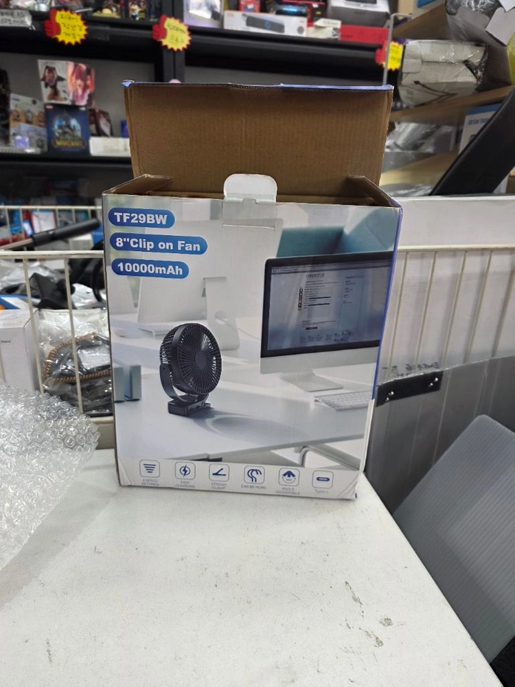 충전식 클립 선풍기 8인치 10000mAh 이미지