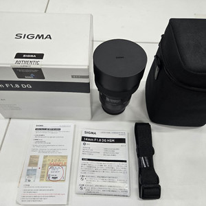 시그마 아트 14mm f1.8 dg L마운트 렌즈 판매합니다 이미지