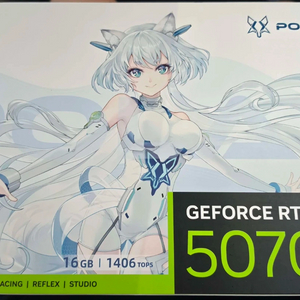 만리 RTX 5070ti 폴라폭스 새상품 이미지