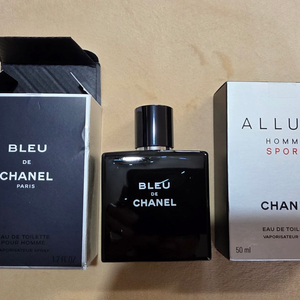 새제품-블루 드 샤넬 오 드 뚜왈렛 오 드 토일렛 50ml 이미지