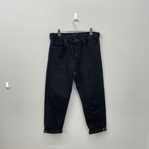 코스 블랙 릴렉스핏 데님 팬츠 이미지