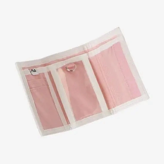 휠라 연핑크 딸기우유 목걸이 지갑 이미지