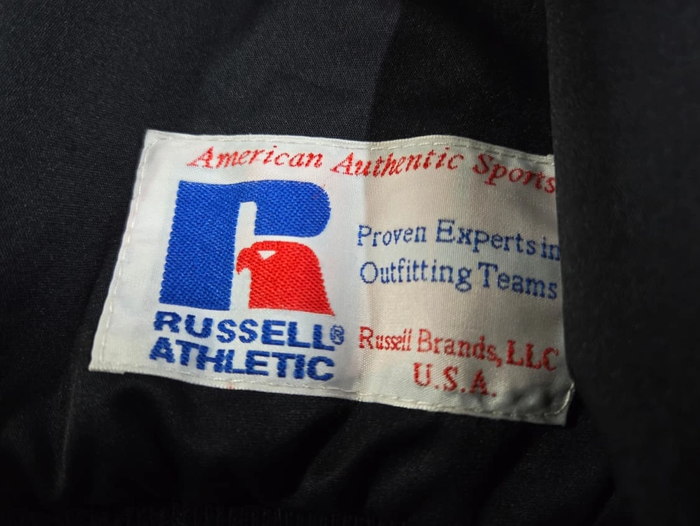 러셀 Russell 블랙 스타디움 바시티 자켓 이미지