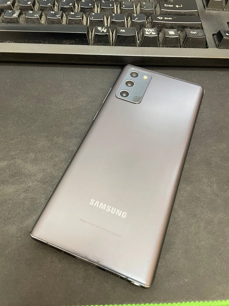 갤럭시노트20 그레이 256GB 무잔상 상태좋은 중고19만8천팝니다. 이미지