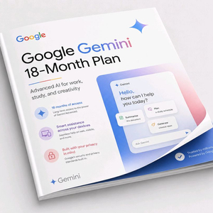 구글 ai Gemini 제미나이 프로 18개월 이용권 이미지