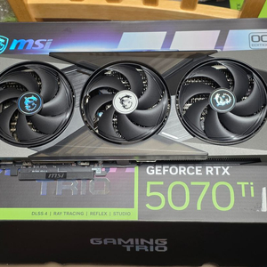 msi rtx 5070ti 트리오 팝니다 이미지
