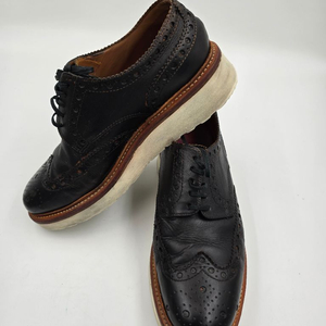 정품그렌슨 GRENSON 천연가죽 윙팁 구두 사이즈 8(270) 이미지