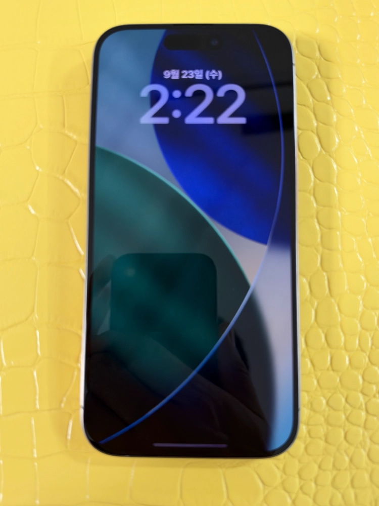 리퍼 미사용 아이폰 15pro 256gb 내츄럴 티타늄 이미지