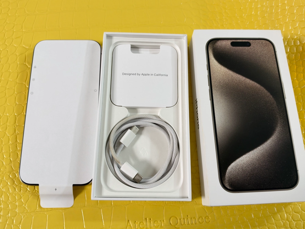 리퍼 미사용 아이폰 15pro 256gb 내츄럴 티타늄 이미지