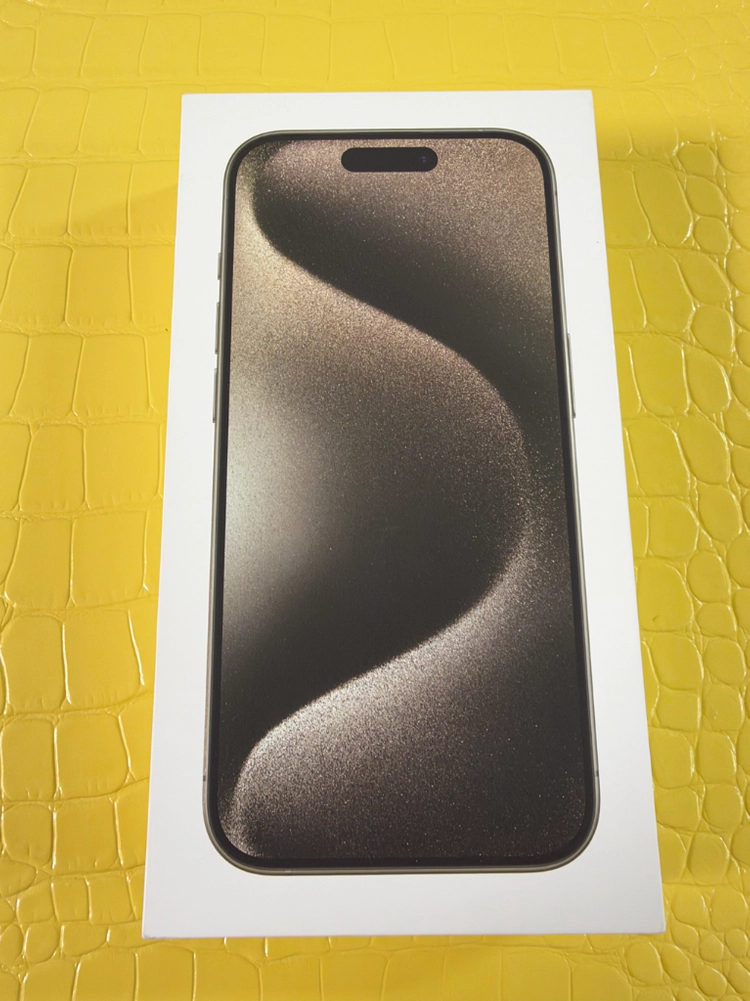 리퍼 미사용 아이폰 15pro 256gb 내츄럴 티타늄 이미지