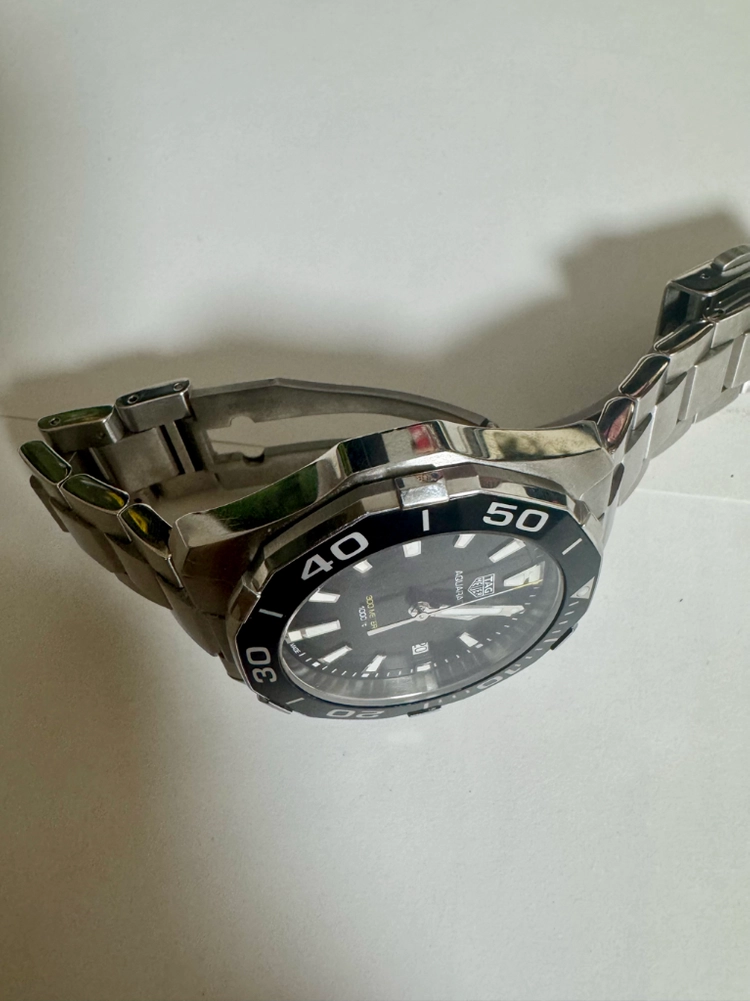 태그호이어 아쿠아레이서 쿼츠 41mm 검판 이미지