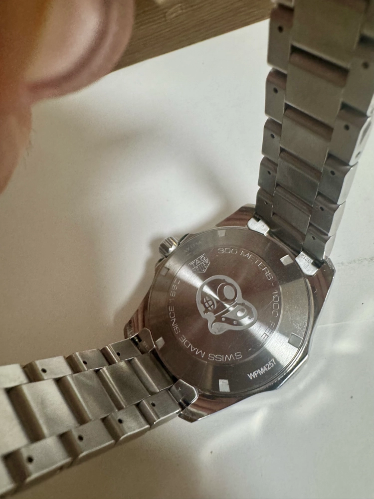 태그호이어 아쿠아레이서 쿼츠 41mm 검판 이미지