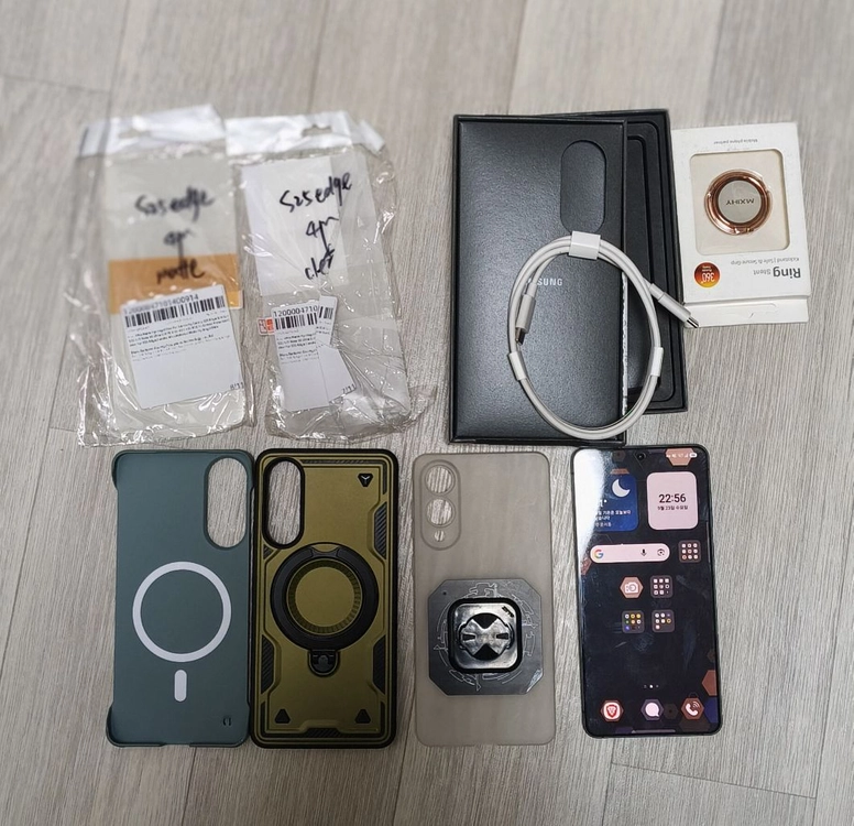 갤럭시s25엣지.자급제512g.블랙 이미지