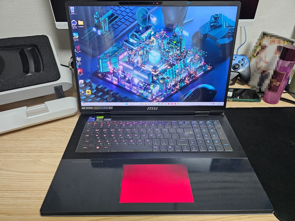MSI 타이탄 Titan 18 a14vig i9 14900hx rtx4090(4090) 게이밍노트북 - 안심되는 중고거래