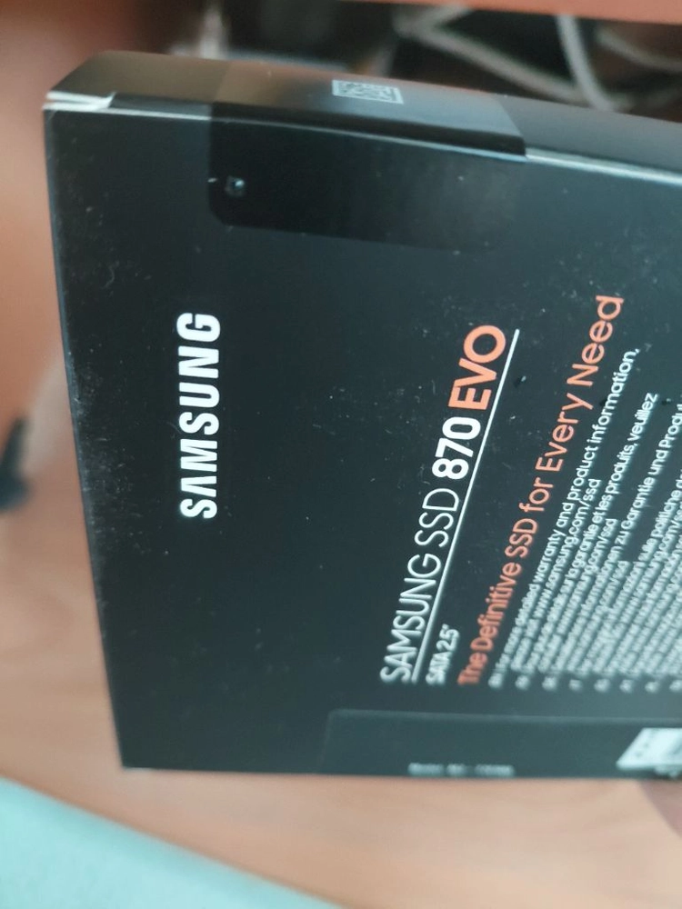 870evo 500GB 미개봉 19만원에 팝니다(2024년12월 생산) 이미지