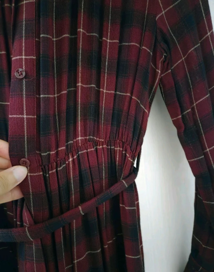 에잇세컨즈(8seconds) 체크 롱셔츠 이미지