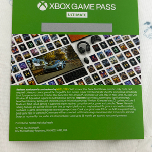 Xbox 게임패스 얼티밋 1개월 기프티콘 이미지
