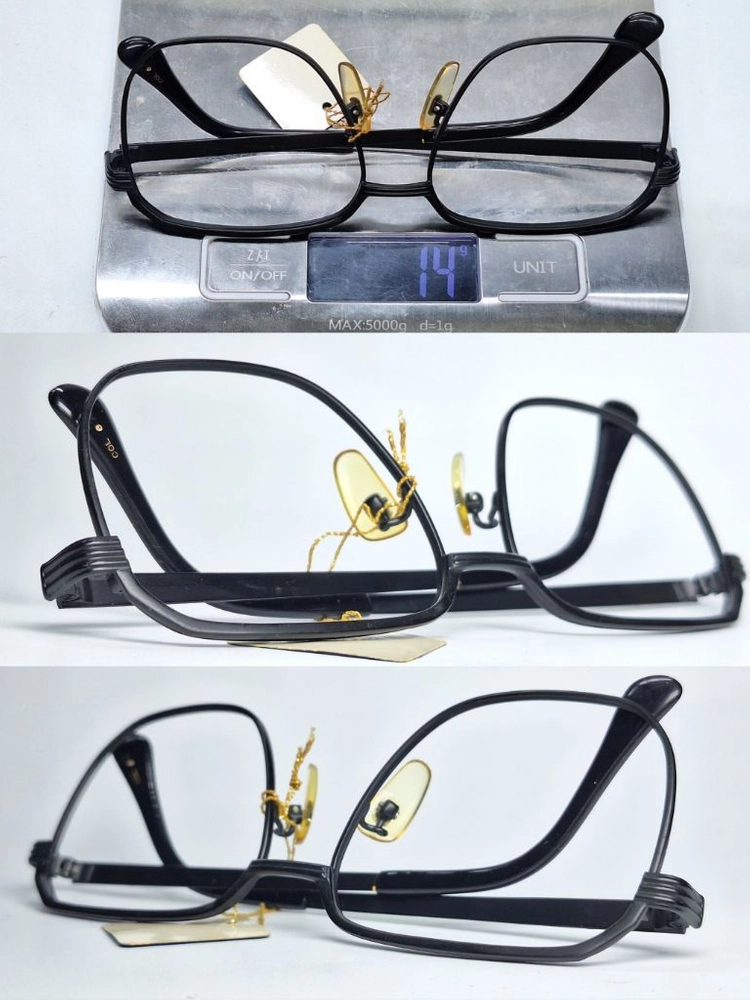 DURAN D-602 안경테 54mm 스퀘어 일본 빈티지 데드스톡 아메카지 레트로 클래식 Y2K 패션 수입 아이웨어 이미지