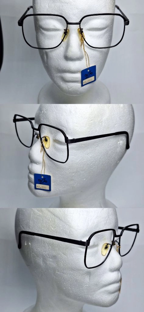 DURAN D-602 안경테 54mm 스퀘어 일본 빈티지 데드스톡 아메카지 레트로 클래식 Y2K 패션 수입 아이웨어 이미지