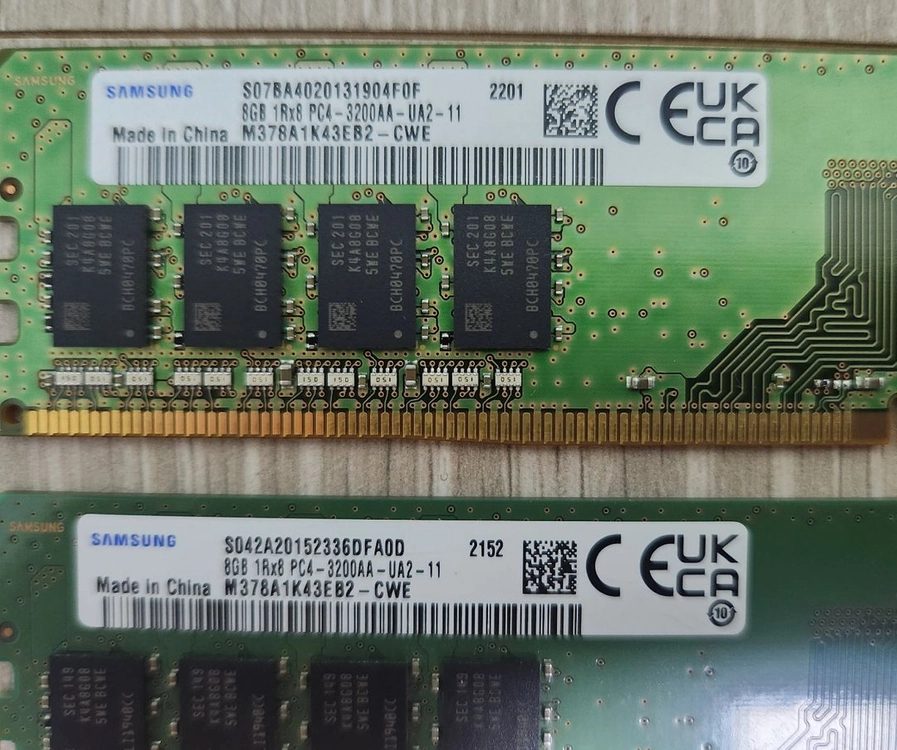삼성 DDR4 3200 8GB 2개 이미지