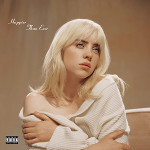 Billie Eilish (빌리아이리쉬) - Happier Than Ever (2LP) 검정색알판 이미지