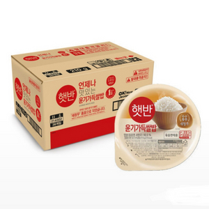 CJ 햇반 백미밥 210g 60개 이미지