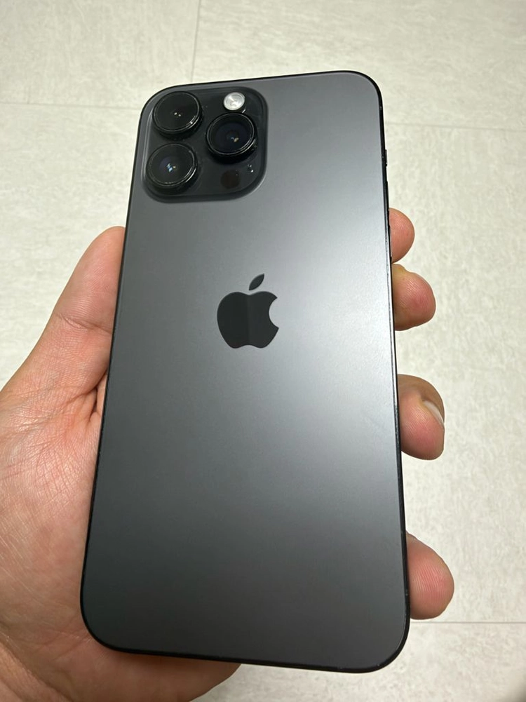아이폰14 프로맥스256 스페이스블랙 이미지