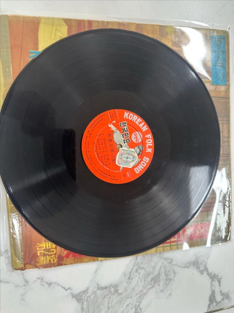 63년된 한국민요집 제2편 1964년 신세기레코드 SL-1202 초희귀 민요 LP 팝니다 이미지