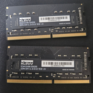 클레브 ddr4 16gb 노트북램 이미지
