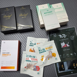 조공 릴리프 보타닉 이지케어 펫 영양제 선물세트 이미지