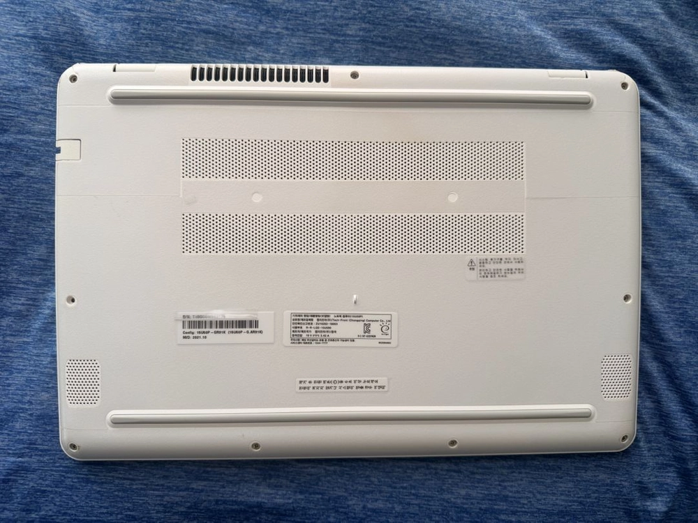 LG GRAM15.6 12GB, 256nvme+128SSD 이미지