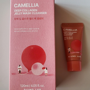 라운드랩 동백 딥 콜라겐 젤리 팩 클렌저 이미지