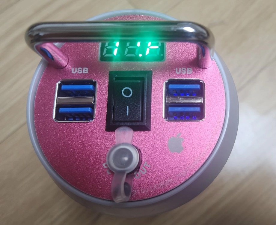 맥주캔 파워뱅크 맥뱅(12.6V 10A) 이미지