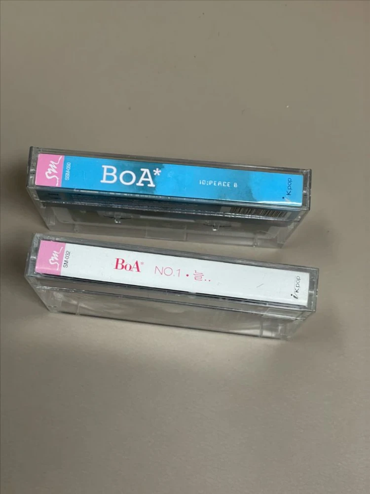 보아 BoA 1집 , 2집 카세트 테이프 세트 이미지