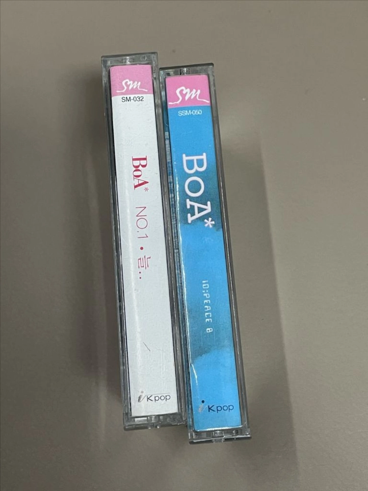 보아 BoA 1집 , 2집 카세트 테이프 세트 이미지
