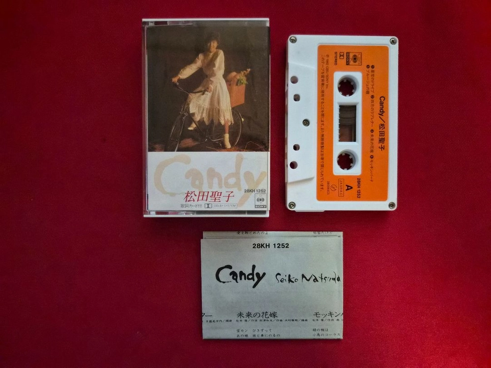 마츠다세이코 명반 6집 CANDY 카세트 테이프 이미지