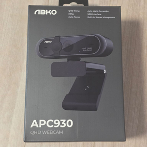(미개봉) 앱코 APC930 QHD 웹캠 이미지
