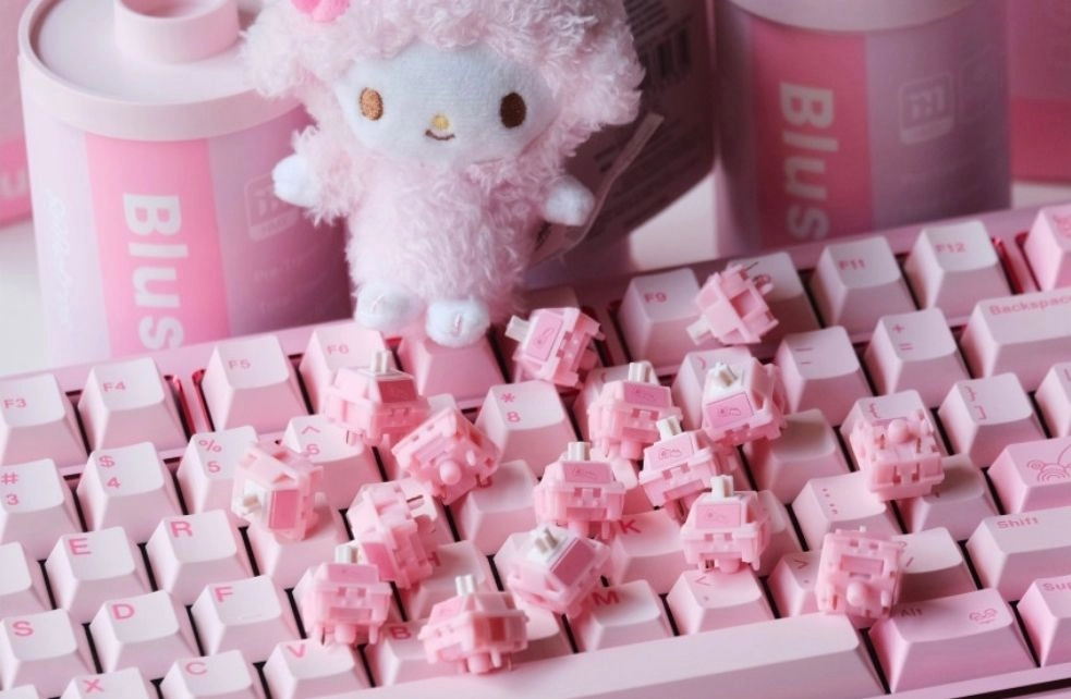 펀키스 80Retros x HMX Blush Charm 37g 리니어 기계식 키보드 스위치 - 안심되는 중고거래