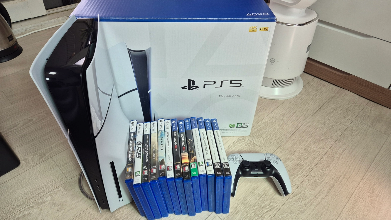 플스5 슬림 ps5 + 타이틀 일괄 팝니다 - 안심되는 중고거래