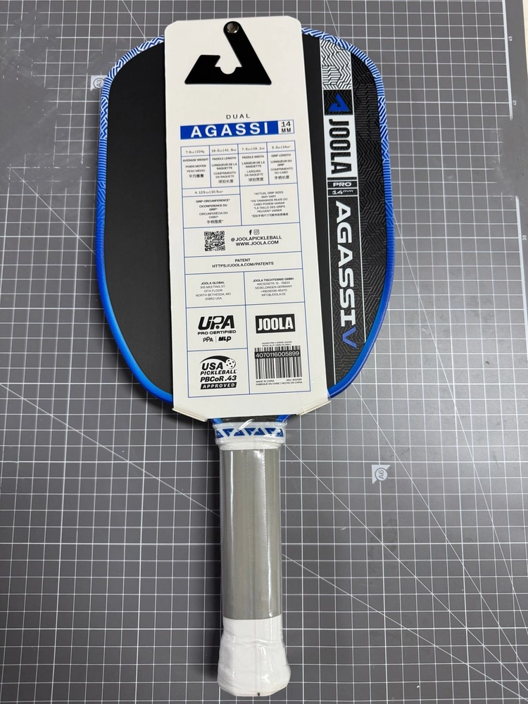 피클볼 율라 프로5 애거씨 AGASSI 14MM 새상품 판매합니다. 이미지